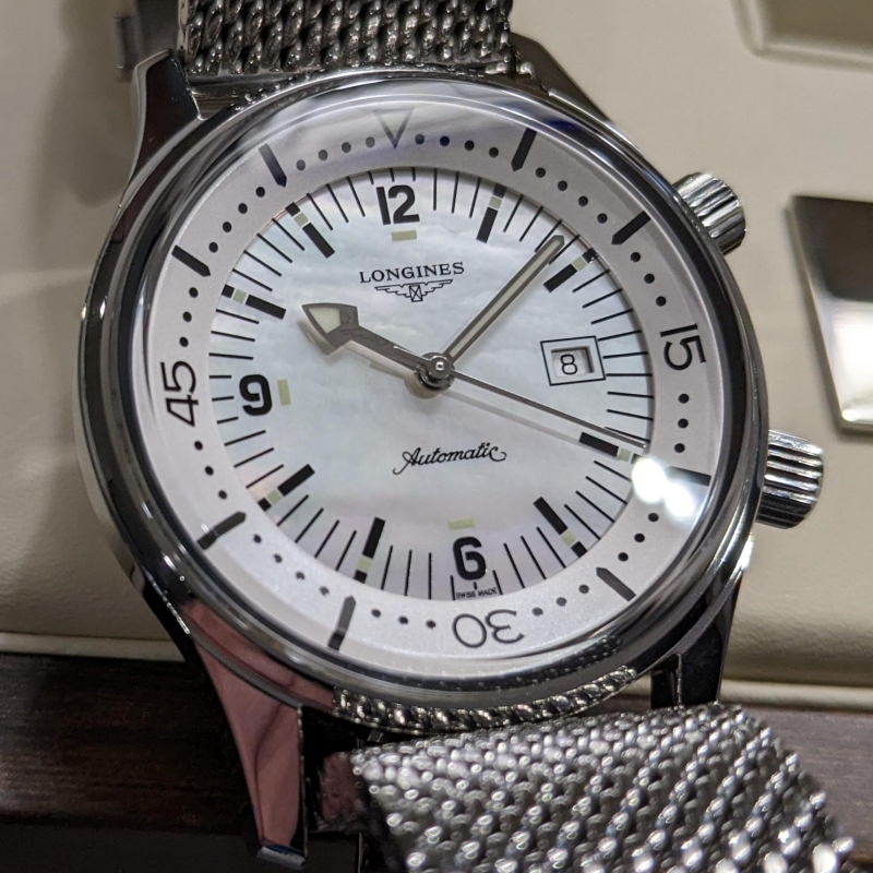 Chi tiết mặt số Longines L3.374.4.80.6