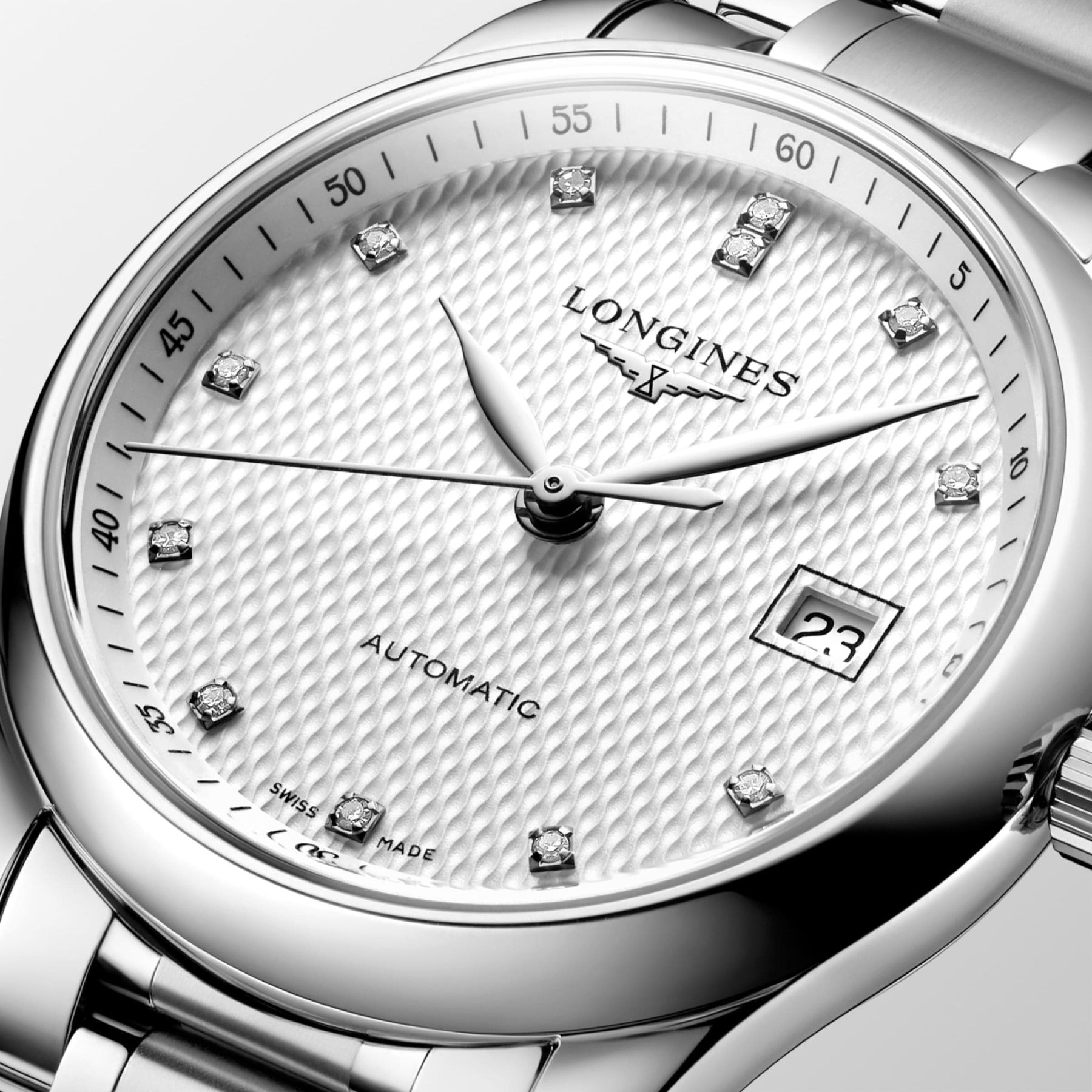 Chi tiết mặt số Longines L2.257.4.77.6
