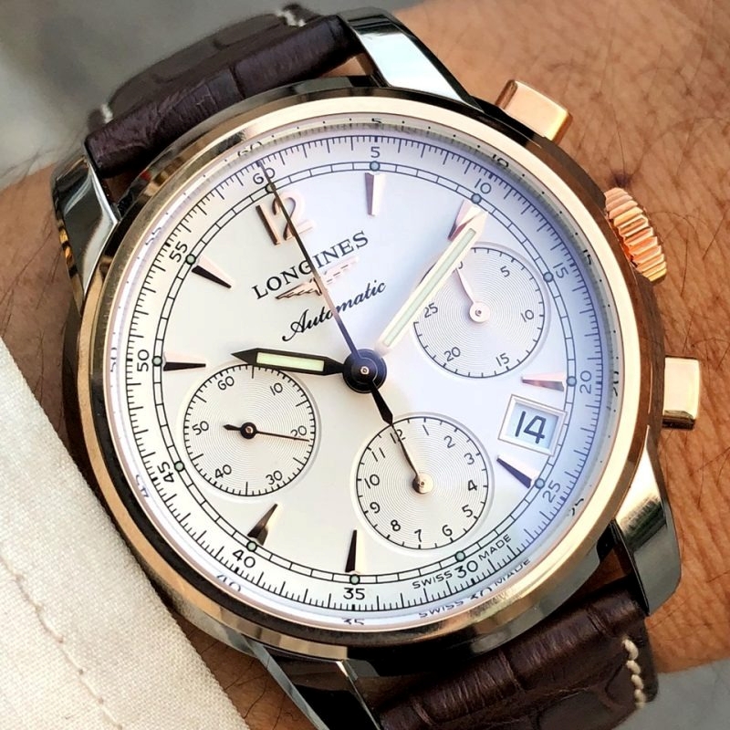 Chi tiết mặt số Đồng Hồ Thụy Sĩ Đẳng Cấp Longines L2.753.5.72.0