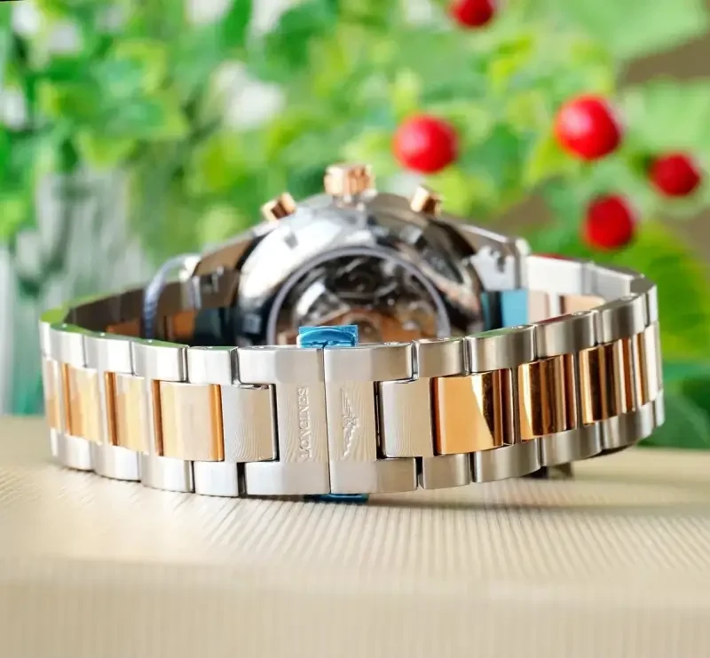 Dây đeo bằng vàng 18k và thép 316L chắc chắn 