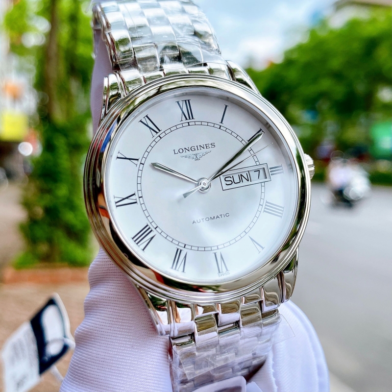 chi tiết mặt số Longines L4.899.4.21.6